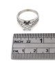 Princess Cut Diamond Solitaire Engagement Ring in White Gold